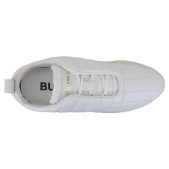 Burberry Sneakers*Læder Snøresko Hvid