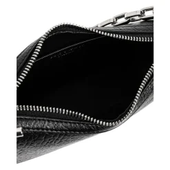 Alexander McQueen Bæltetasker*Læder taske T-Bar Mini Sort