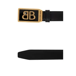 Balenciaga Bælter*Læderbælte Sort