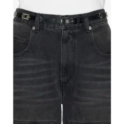 Isabel Marant Bælter*Læderbælte med spænde lukning Sort