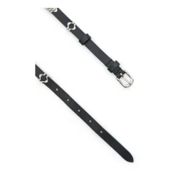 Isabel Marant Bælter*Læderbælte med spænde lukning Sort