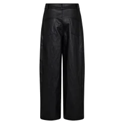 Co'Couture Bukser*Læderbukser Sort