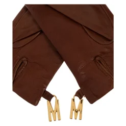 Moschino Handsker*Læderhandsker Brun