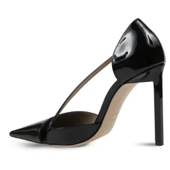 Tom Ford Pumps|Stiletter*Læderpumps med asymmetrisk design i lak Sort