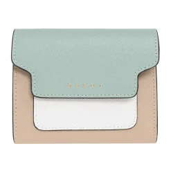 Marni Punge & Kortholder*Læderpung Beige