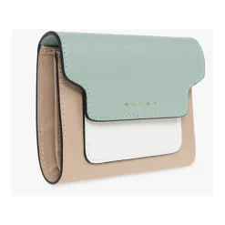 Marni Punge & Kortholder*Læderpung Beige