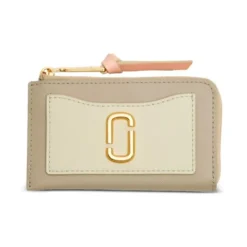 Marc Jacobs Punge & Kortholder*Læderpung med tofarvet design Multifarvet