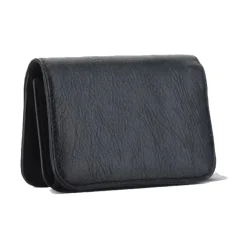 Balenciaga Punge & Kortholder*Læderpung og Kortholder med Guld-tone Logo Sort