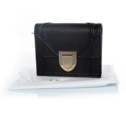 Dior Punge & Kortholder*Læderpunge Sort