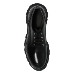 Alexander McQueen Snøresko*Lædersko med snørebånd Sort