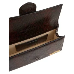 Jacquemus Håndtasker*Le Grand Bambino Lædertaske Brun