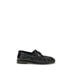 Saint Laurent Loafers*Le Loafer Loafers Elegante Lædersko Sort