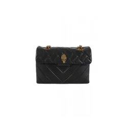 Kurt Geiger Skuldertasker*Leather Kensington Bag Sort