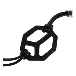 AllSaints Tilbehør Til Tasker*Leather Peace Keyring Sort