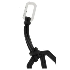 AllSaints Tilbehør Til Tasker*Leather Peace Keyring Sort