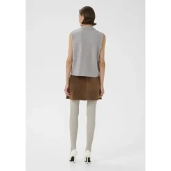 Karen by Simonsen Nederdele*Leather Skirts Brun