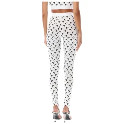 Marine Serre Bukser*Leggings Moon Hvid