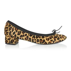 Repetto Pumps|Stiletter*Leopard Animal Print Pumps Hæl Brun