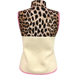 Liberté Jakker*Leopard Teddy Vest Multifarvet