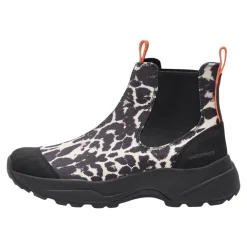 Woden Støvler|Chelsea Boots*Leopard Vandtæt Slip-On Støvle til Kvinder Multifarvet