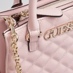 Guess Bæltetasker*Lille quiltet tote Pink