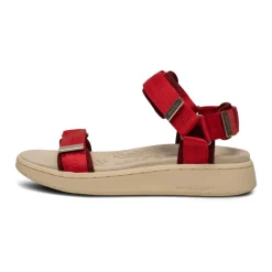 Woden Sandaler*Line Sandal Rød