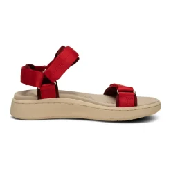 Woden Sandaler*Line Sandal Rød
