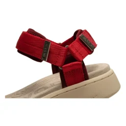 Woden Sandaler*Line Sandal Rød