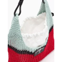 PLAN C Skuldertasker*Linen Mesh Shopper Bag Multifarvet