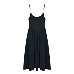 The New Society Kjoler*Lippia Kjole Sort