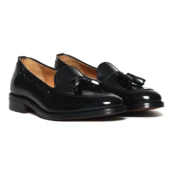 Berwick Loafers*Loafers i børstet læder Sort