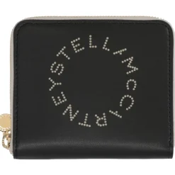 Stella McCartney Punge & Kortholder*Logo Alter-Nappa Wallet Sort