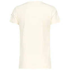 Moncler T-Shirts*Logo Broderi T-shirt Hvid
