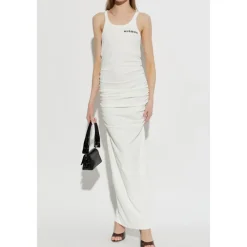 MISBHV Kjoler*Logo Dress Hvid