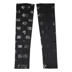 Dolce & Gabbana Handsker*Logo Monogram Uld Armærmer Sort