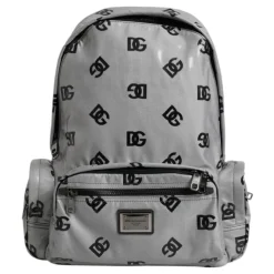 Dolce & Gabbana Rygsække*Logo Plaque Rygsæk Grå