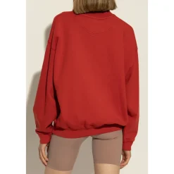 Anine Bing Sweatshirts*Logo Sweatshirt Rød