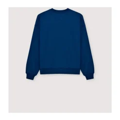 The New Society Sweatshirts|Striktrøjer & Sweatere*Logo Sweatshirt Blå