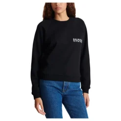 Balmain Sweatshirts*Logo Sweatshirt Sort