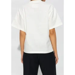 Jil Sander T-Shirts*Logo T-shirt Hvid