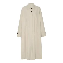 The Row Frakker*Lolana Frakke i Bomuld Beige