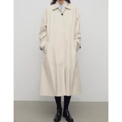 The Row Frakker*Lolana Frakke i Bomuld Beige