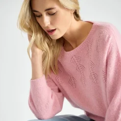Marie Méro Striktrøjer & Sweatere*Long-sleeve Suri Sweater Pink