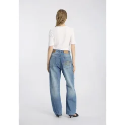 Munthe Jeans*Loose-fit Jeans Blå