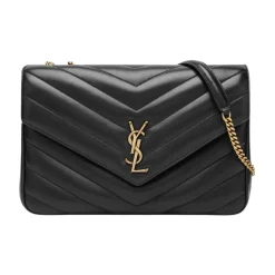 Saint Laurent Skuldertasker*Loulou Large Bag Sort