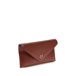 PINKO Clutch*Love Birds Clutch Taske Brun