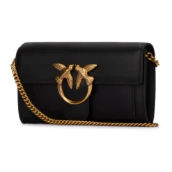 PINKO Skuldertasker*Love One Wallet Brun