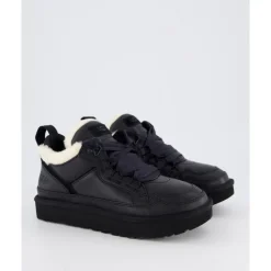 UGG Sneakers*Lowmel Læder Dame Sko Sort