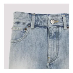 Balenciaga Jeans*Low-Rise Flared Jeans Blå
