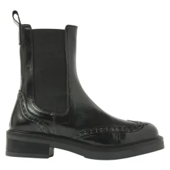 Via Vai Chelsea Boots*Lucia Gina chelsea-støvler i lak Sort
